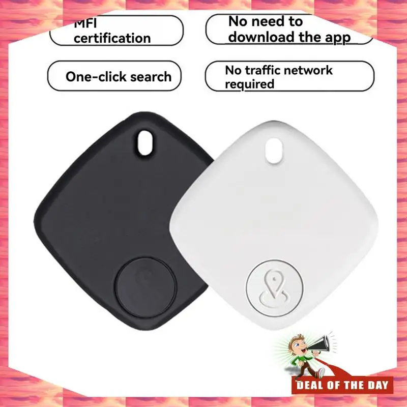 24-Hour Delivery Mini Smart GPS Tracker 3Pcs Set For Iphone Find My App, Key Finder High-Precision Location Tracking Position Re