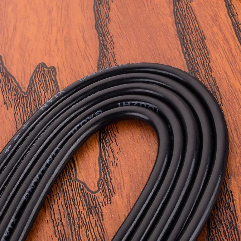 3 5M/ 10 Feet Instrument Guitar Audio Cable 1/4-Inch 6.35mm Straight To Right Angle Plug Black ABS Jacket with 3 Adapters