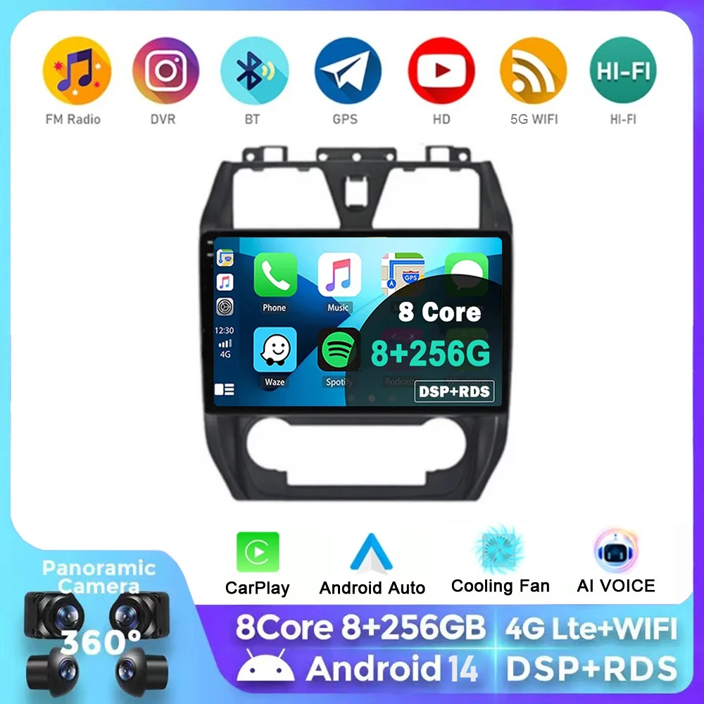 

Android 14 For Geely Emgrand EC7 1 2009-2016 2K QLED Stereo Car Radio Multimedia Video Player GPS AI Voice CarPlay Head Unit 4G