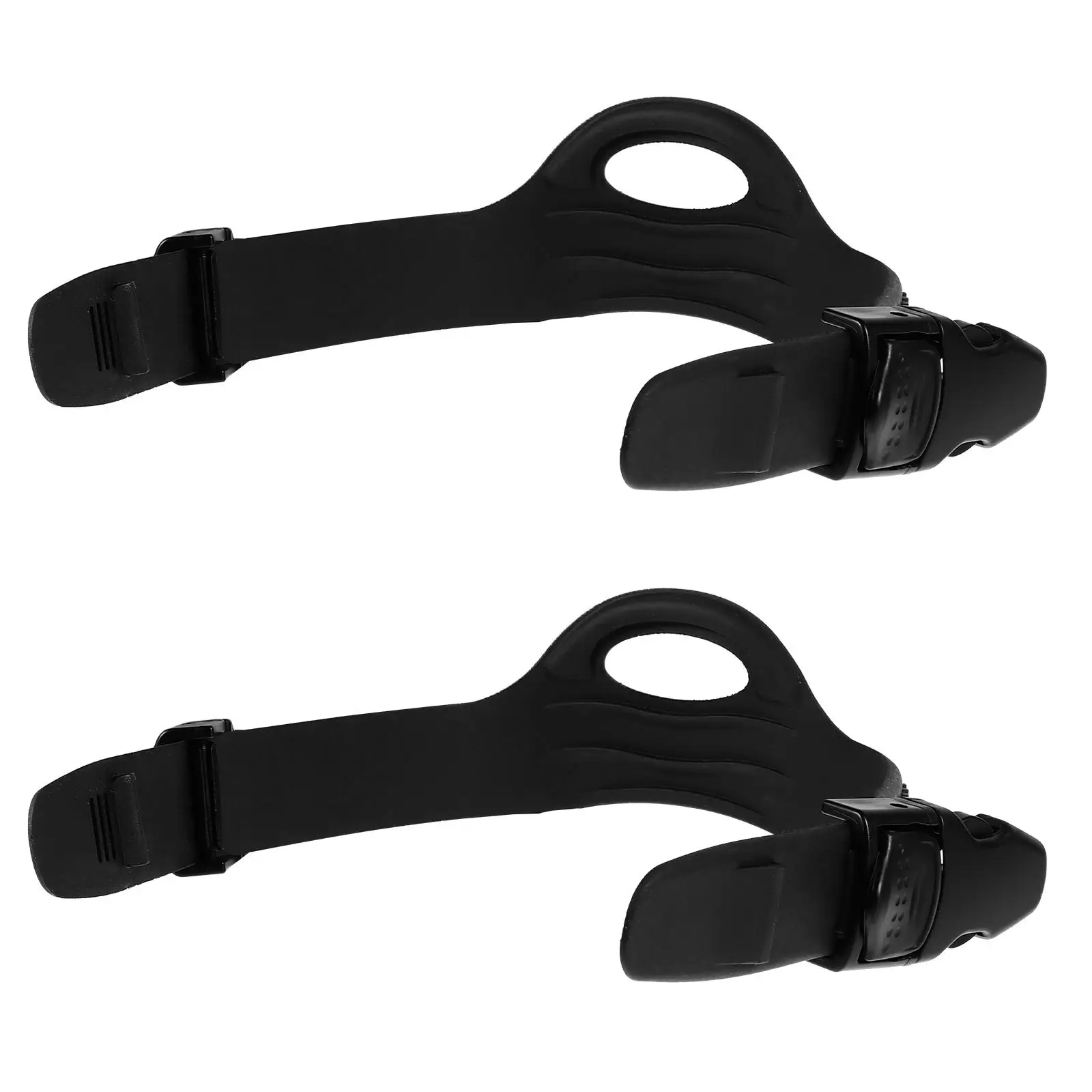 2Pcs Diving Fin Straps Anti Slip Rubber Belts for Open Heel Fins Scuba Diving Lightweight Portable Easy to Install High Quality
