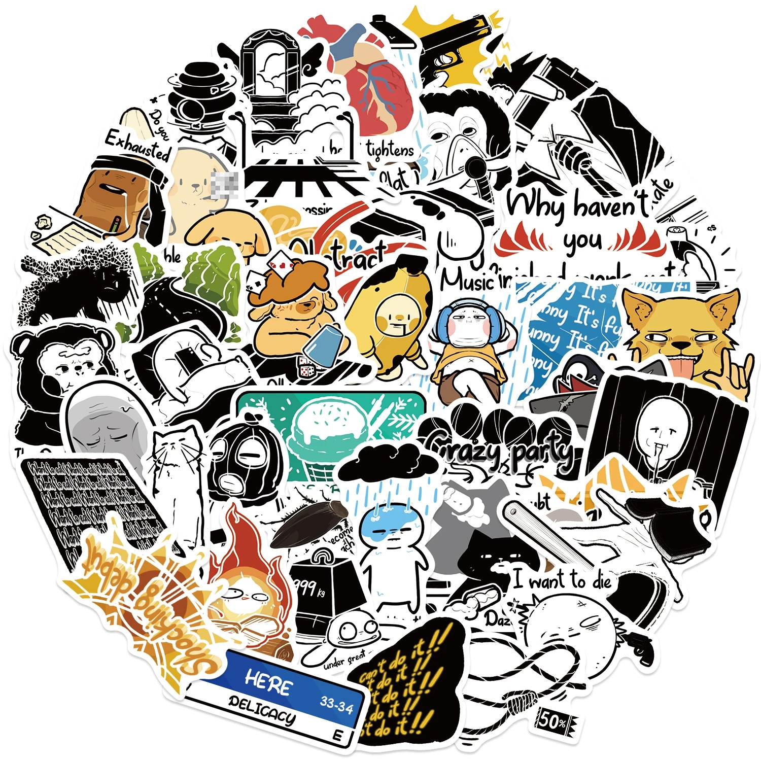 10-30-50-pecas-de-adesivos-de-grafite-com-tema-de-estado-mental-para-mala-skate-laptop-bagagem-telefone-decoracao-de-carro-diy-pegatinas
