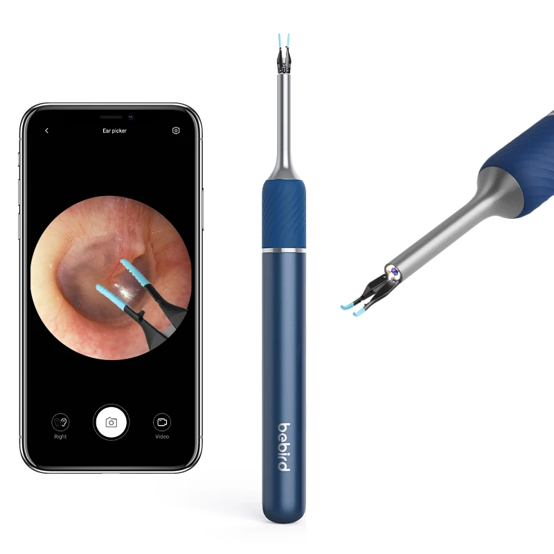 

Bebird Note5 6-ear Spoon Magnetic Suction Tweezers Ear Canal Cleaning Machine Otoscope Set