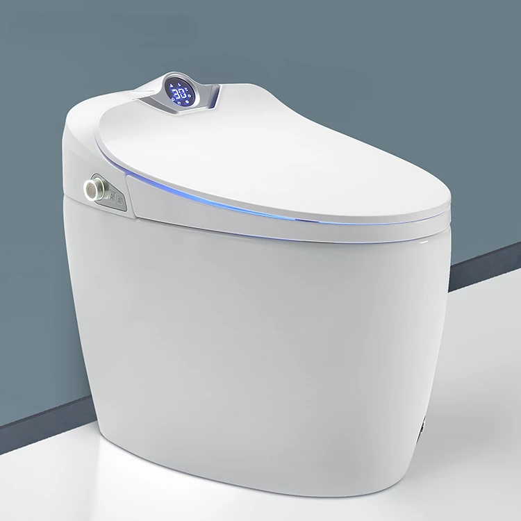 Automatic flush sensor bathroom electronic intelligent smart wc toilet floor one piece wc intelligent toilet bowl smart toilet