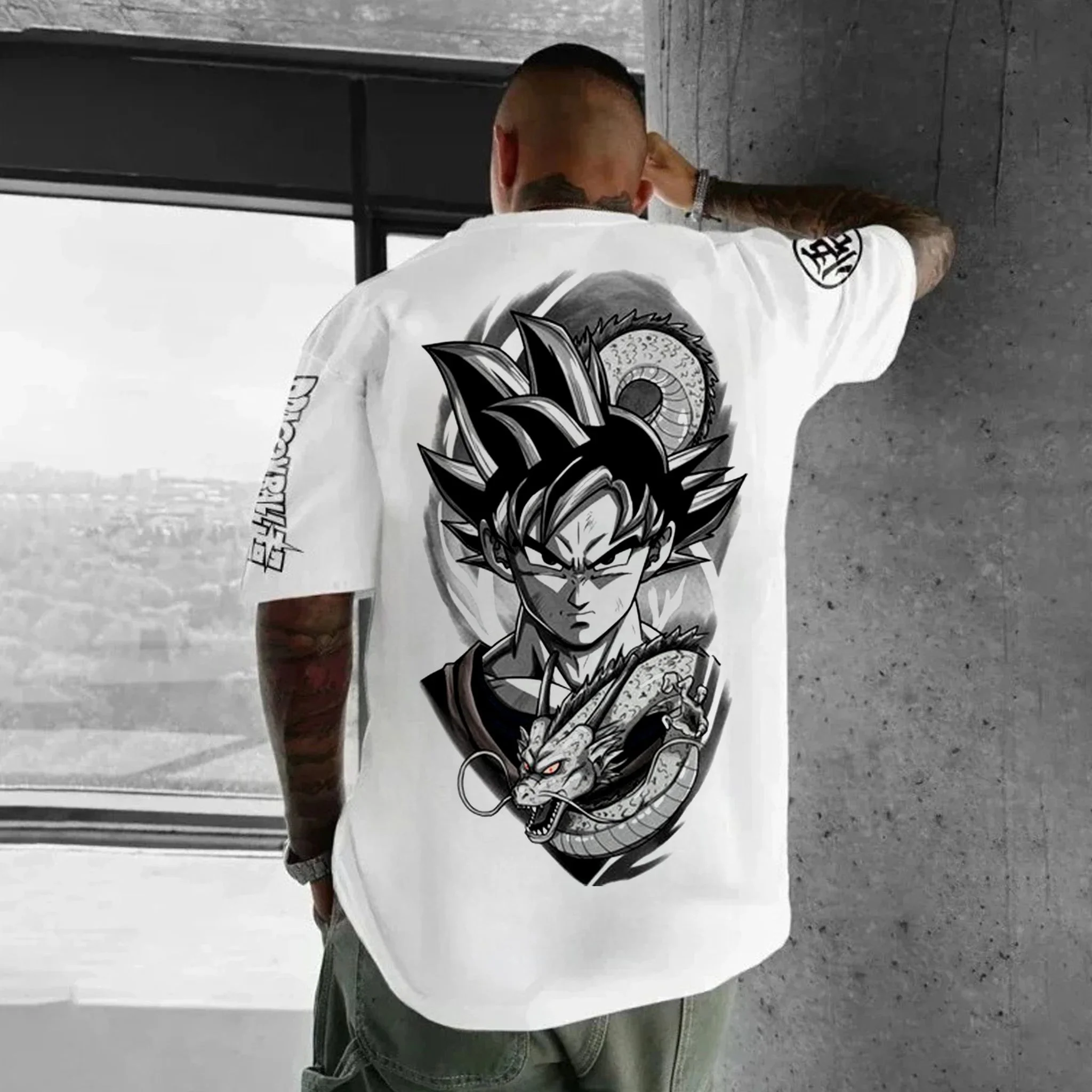 

2026 New Dragon Ball Japanese Anime Printed Graphic T Shirt Summer Men Women Tee Streetwear Casual Trend Short Sleeve Top