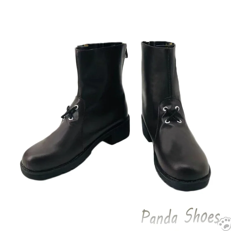 게임 Arknights Skadi 코스프레 신발 애니메이션 Cos 만화 코스프레 의상 콘 할로윈 파티를위한 신발