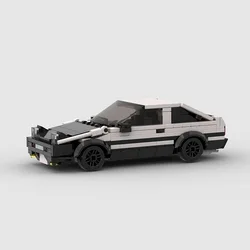 267Pcs AE86 Racing Car Model Building Block Toys Classic MOC Educational Gift for Kids Car Model Kit for Assembling & Display
