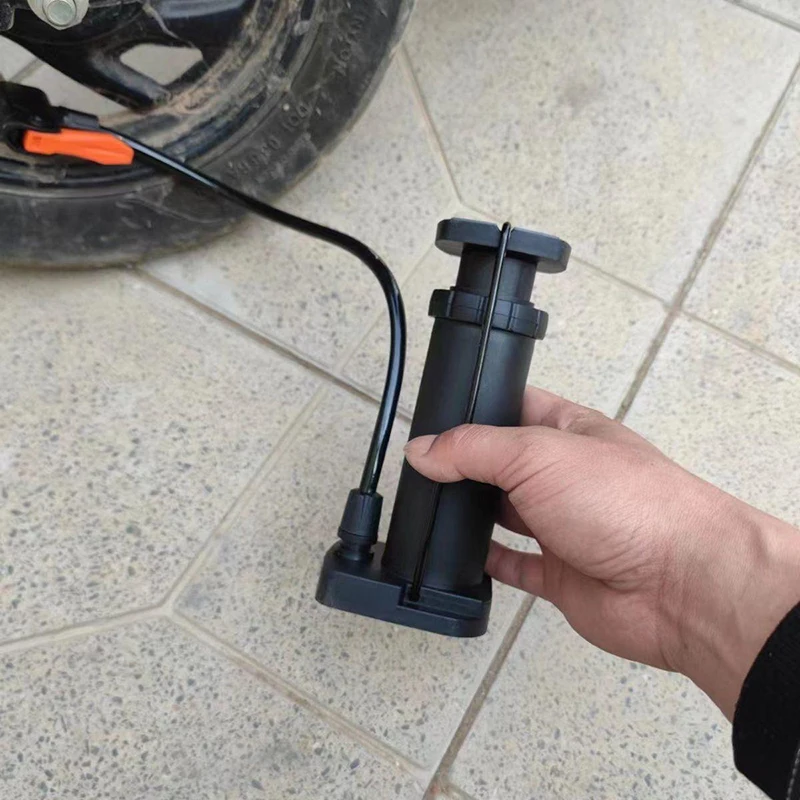 مضخة القدم دراجة نارية دراجة سيارة طوافة بلاستيكية للسباحة الكرة دواسة المدمجة توفير العمالة التضخم المنزلية مضخة متعددة الوظائف