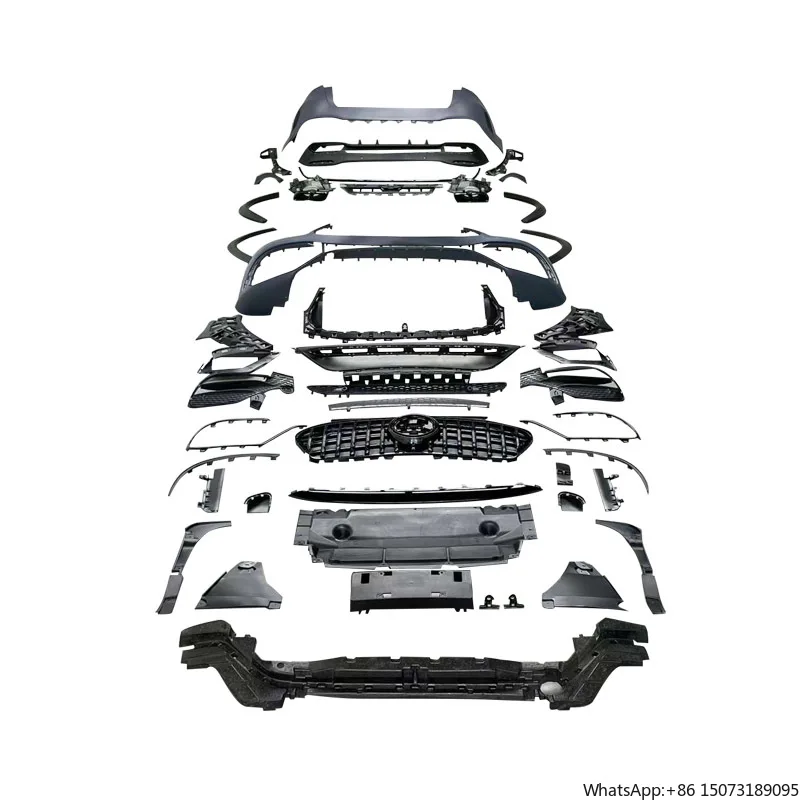 

PP Plastic for Gle 450 Front Rear Bumper Body Kit GLE63 Style for W167 Gle 350 4matic Parts