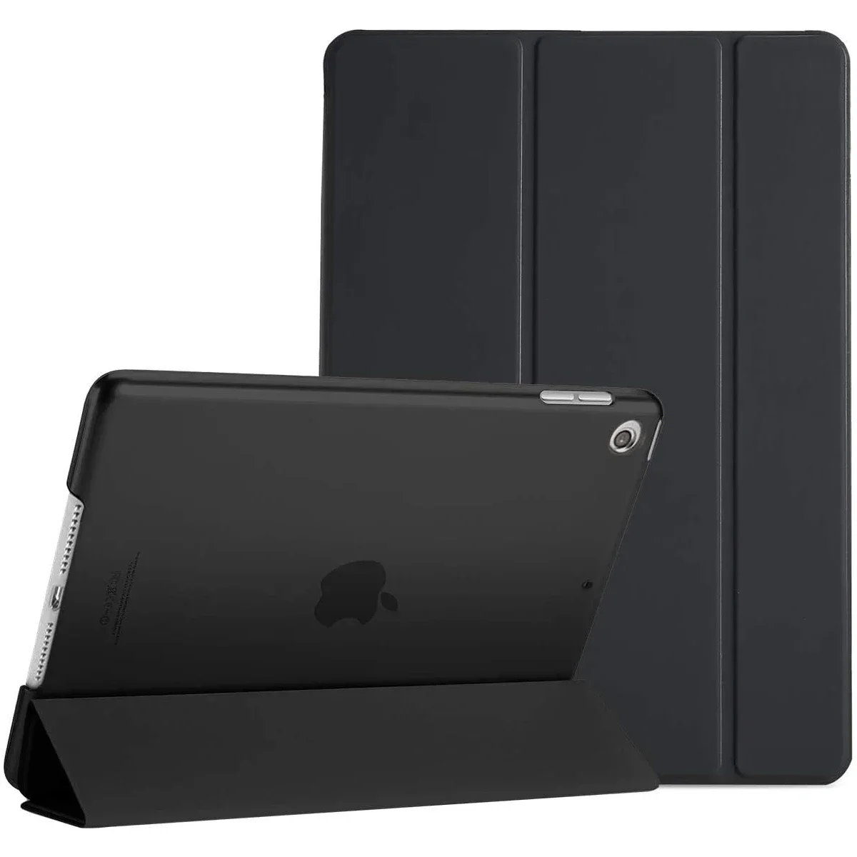 for iPad Case Ultra Slim Lightweight Stand Case with Translucent Frosted Back Cover