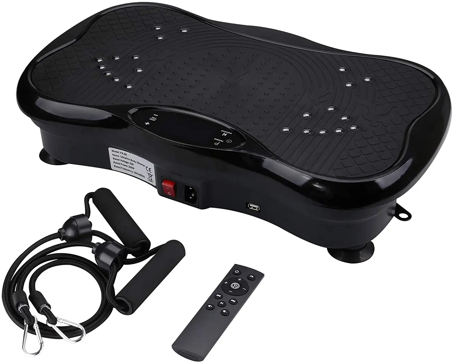 

Electric Body Vibration Plate Small Gym Equipment Weight Lose Foot Professional Mechanical Linear Vibration Plate 2025