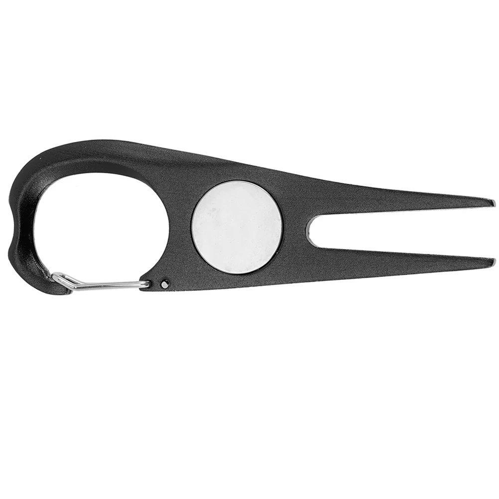 1 قطعة جولف ديفت شوكة المهنية سبائك الألومنيوم الفولاذ المقاوم للصدأ أداة إصلاح للرياضة في الهواء الطلق المحمولة الكرة ماركر التبعي #3