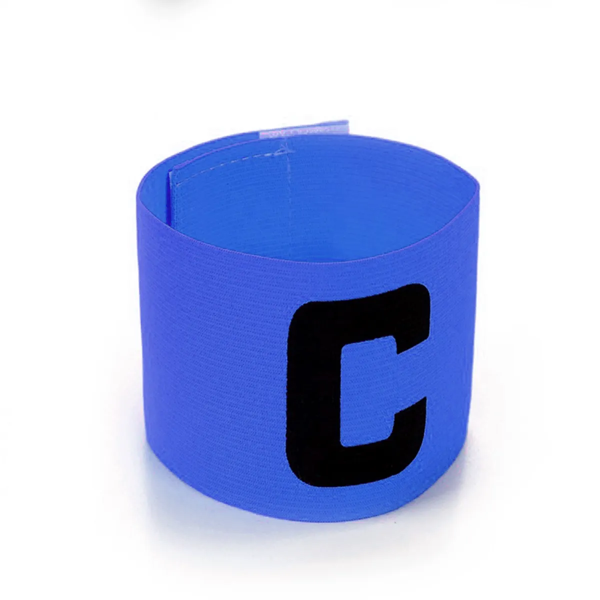 4pcs Captain C Letter Armband Elastic Bright Color Football Soccer Band For Team Sports Adjustable Player Accessories view 3