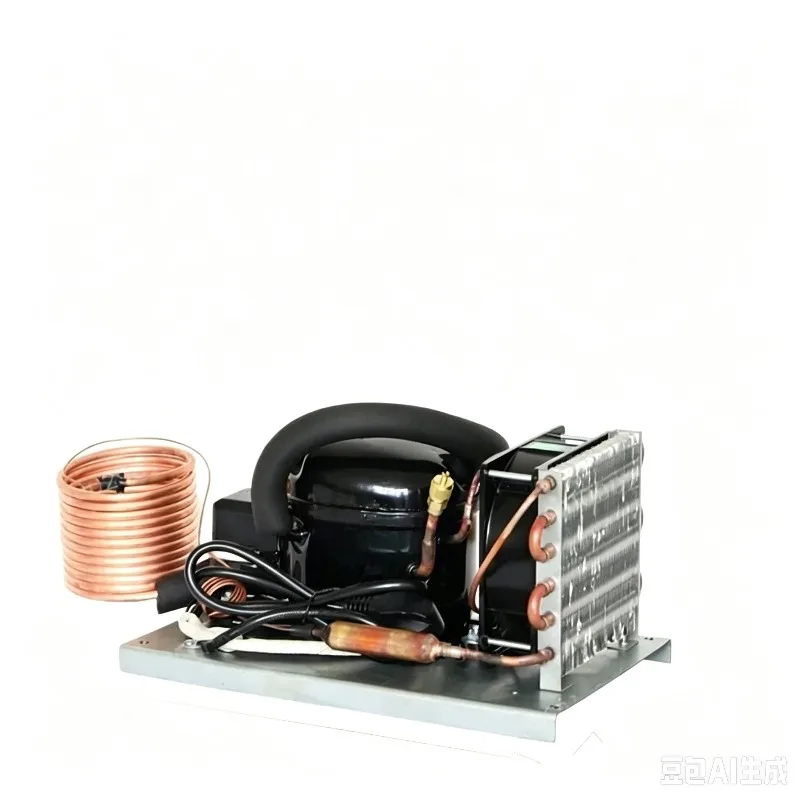 Small Chiller 220V Circulating Water Refrigerator Power-On Refrigeration Environmentally Friendly Gas Cooler