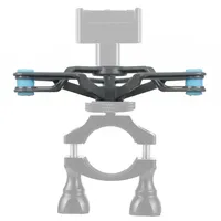 For DJI/GoPro/OSMO Action 2 Pocket 1 2 Bicycle Shock Absorber Fixed Mount Stand Bike Clip Bracket 1/4 Adapter Camera Gimbal