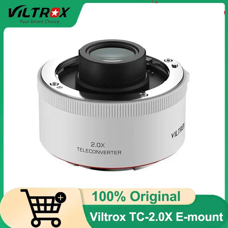 

VILTROX TC-2.0X Teleconverter for Sony E-Mount, 2.0X Auto Focus Teleconverter for Sony SEL70-200GM, SEL70-200GM2, SEL100-400GM