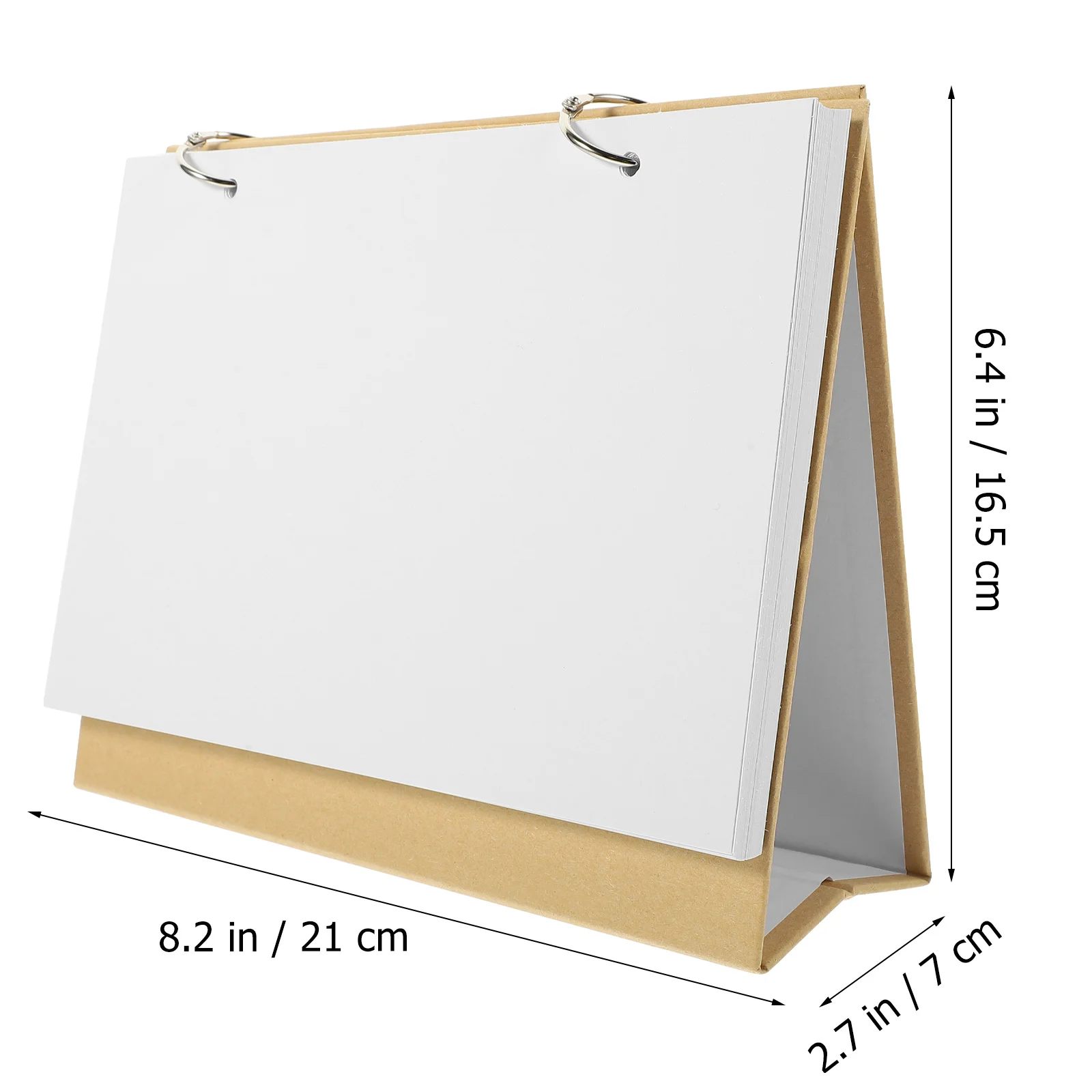Kalender Meja Kosong DIY, Perencana Kosong untuk Dekorasi Meja Rumah, Kantor, Sekolah, Kalender Kosong untuk Dekorasi Rumah
