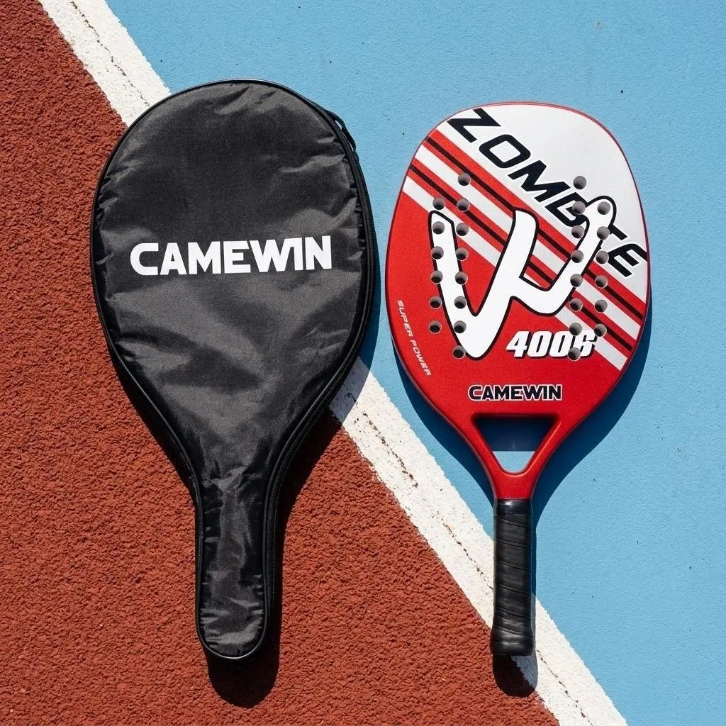 fiberglass-beach-tennis-racket-lightweight-comfort-grip-adult-outdoor-training-beach-tennis-racquet-sports-equipment