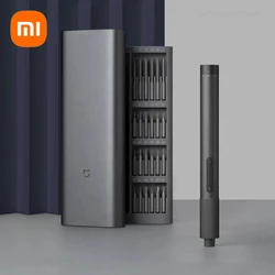 Xiaomi-Mijia電動ドライバーキット,タイプc充電式,修理ツール,磁気ビット,2ギア,400ネジ