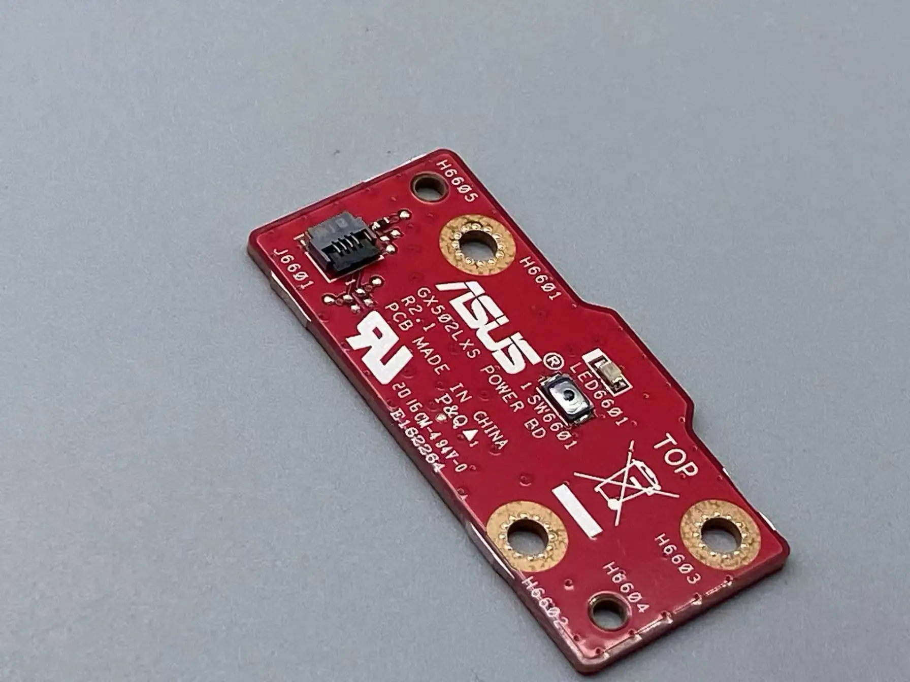 STOCK FOR ASUS GX502LXS POWER SWITCH_BD POWER BUTTON BOARD 90NR04F0-R10010
