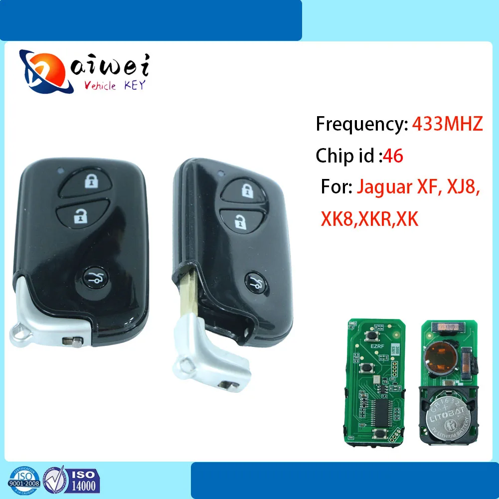 As Original ID46 PCF7952 315MHz Universal Smart Card Car Remote Key For BYD G3/ L3/ F3 /FO /G3R /S6/ E6/ M6
