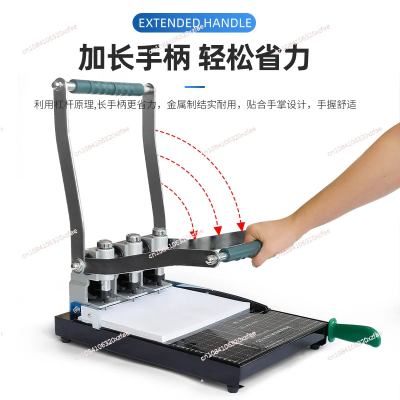 QD-A Three-hole File Punching Machine Personnel Binding Machine Punching Machine