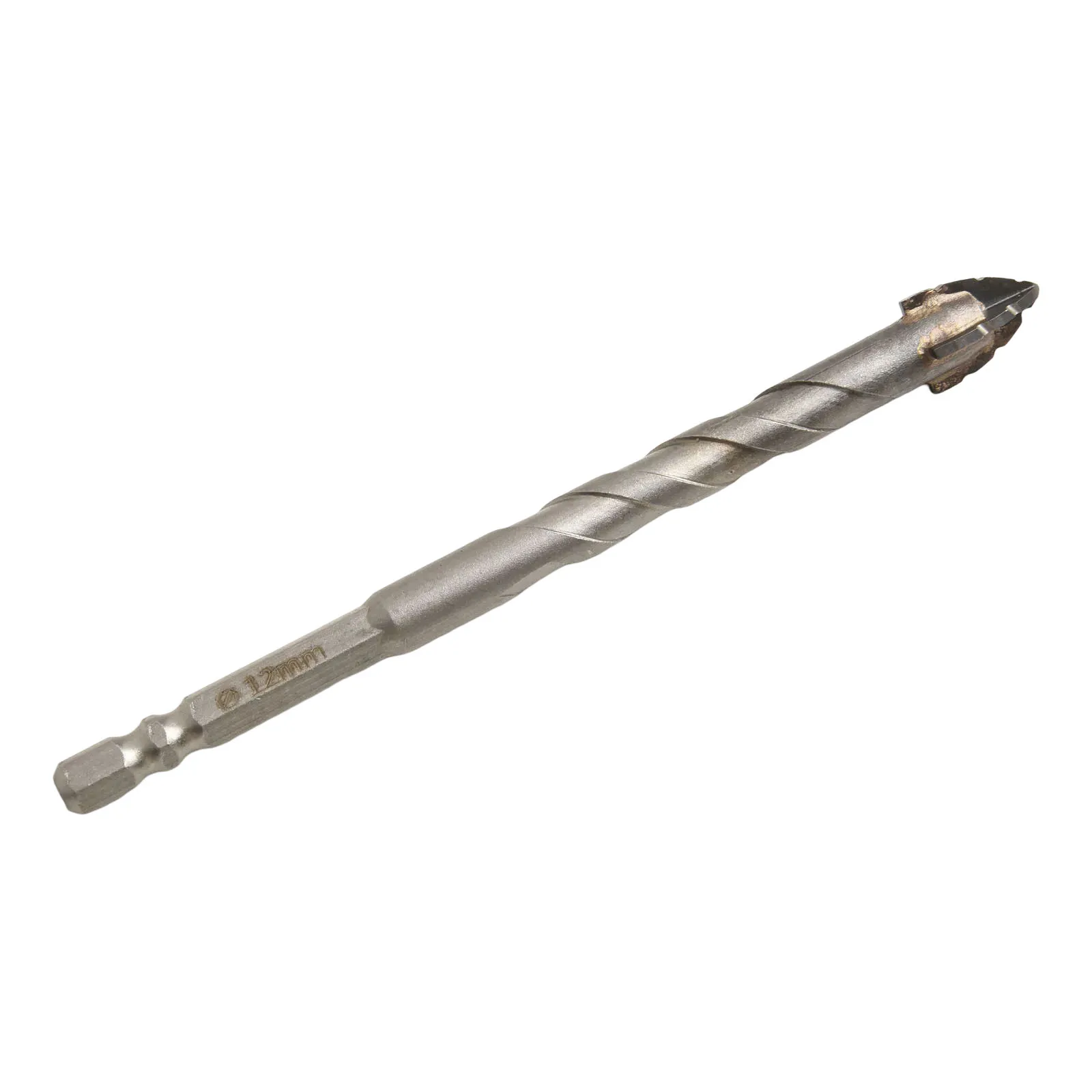 7 pezzi trapano eccentrico perforazione piastrelle di vetro punzonatura lastra di roccia triangolo utensili elettrici punte da trapano accessorio disponibile all'ingrosso