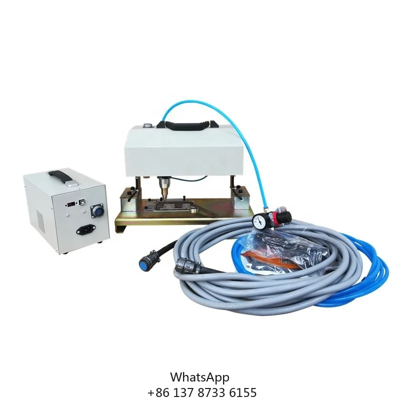 

Nameplate Cnc Dot Pin Marking Machine Mini Portable Dot Peen Marking Machine For Serial Numbers 180*90mm Nameplate Engraving