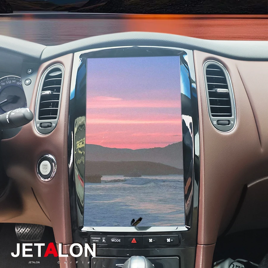 Android 15 Touch Screen Car Radio Carplay For Infiniti QX50 EX35 EX25 2013-2022 GPS Navigation Auto Video Player Head Unit WIFI