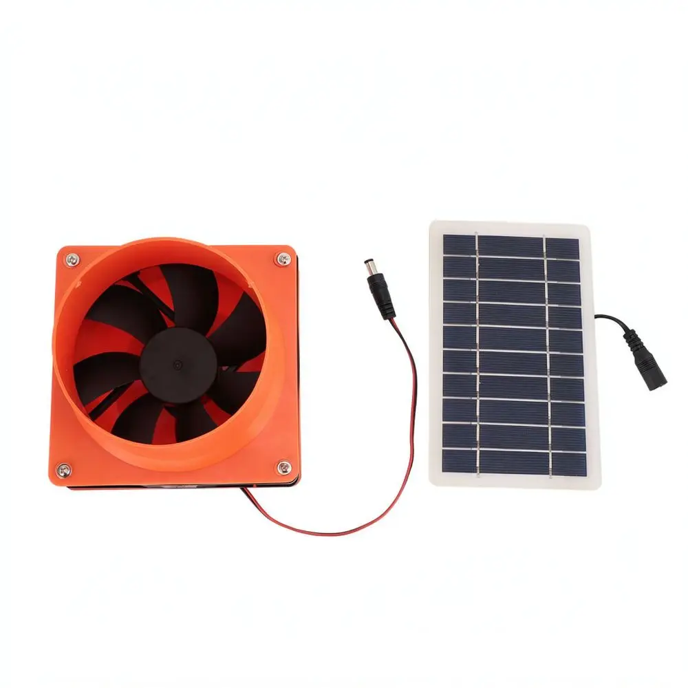 Monocrystalline Solar Panel Ventilation Fan For Boat RV Camper Cabin Exhaust Blower Cooling Air Circulation Ventilation Tool