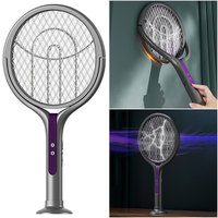 2800V 2 in 1 Mosquito Killer Lamp Multicunctional Angle Adjustable Bug Zapper Electric USB Rechargeable Mosquito Fly Bat Swatter