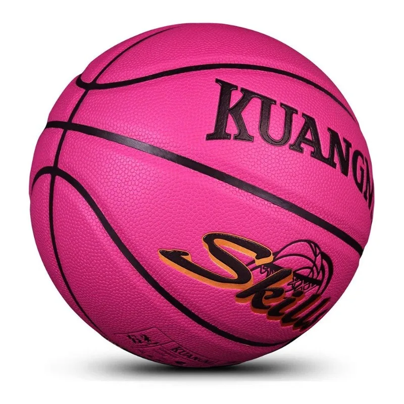 Official Size 5 Multicolor Kids Game Basketball Shooting Training Match Ball Outdoor Indoor Street Ball Group Sports Equipment