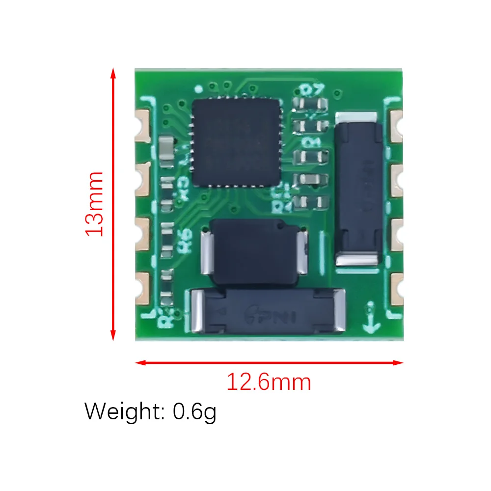 High-Precision RM3100 Military-grade Magnetometer Sensor Magnetic Field Module Digital Electronic Compass For MCU