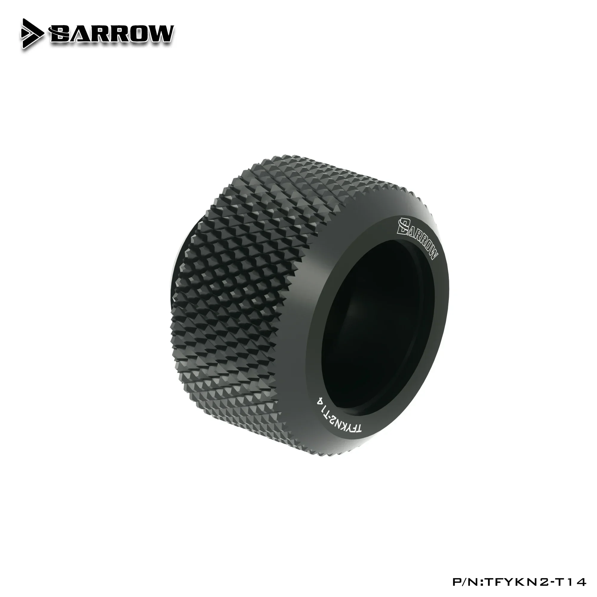 Barrow OD14mm Hard Pipe Fittings Anti-off For PETG Acrylic Metal 10X14MM 12X16MM Rigid Tube Connector Computer Water Cooling