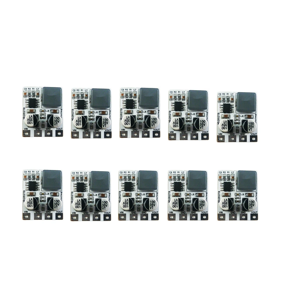 

10PCS 5A High Efficiency Fast Response Synchronous Step Down Regulator 4.5-28V to 3V 3.3V 4V 5V 6V 9V 10V 12V DC-DC Buck