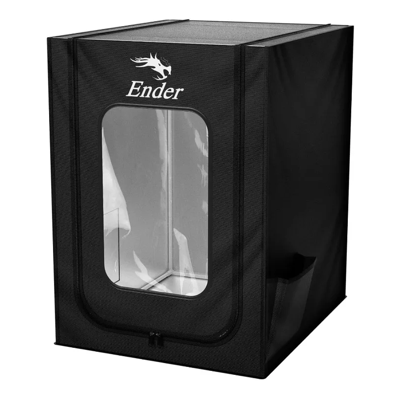 3D Printer Enclosure, Constant Temperature Protective Cover Fireproof Dustproof 480 * 600 * 720mm for Ender 3