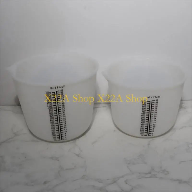 

Уникальный профессиональный силиконовый кухонный мерный стакан с разделительной чашкой из эпоксидной смолы, инструмент для