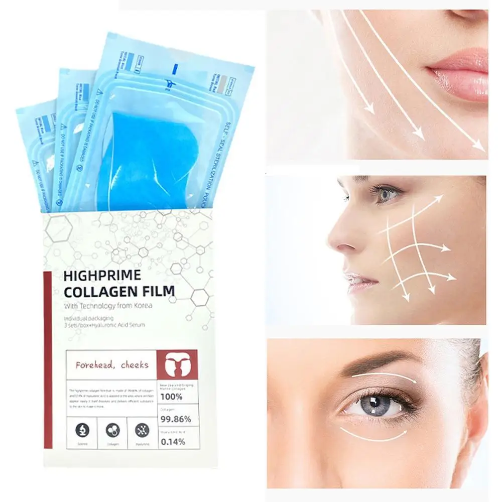 

Collagen Soluble Film Highprime Collagen Film Anti Aging Wrinkles Remove Dark Circles Nourish Mask Lift Firming Skin Care