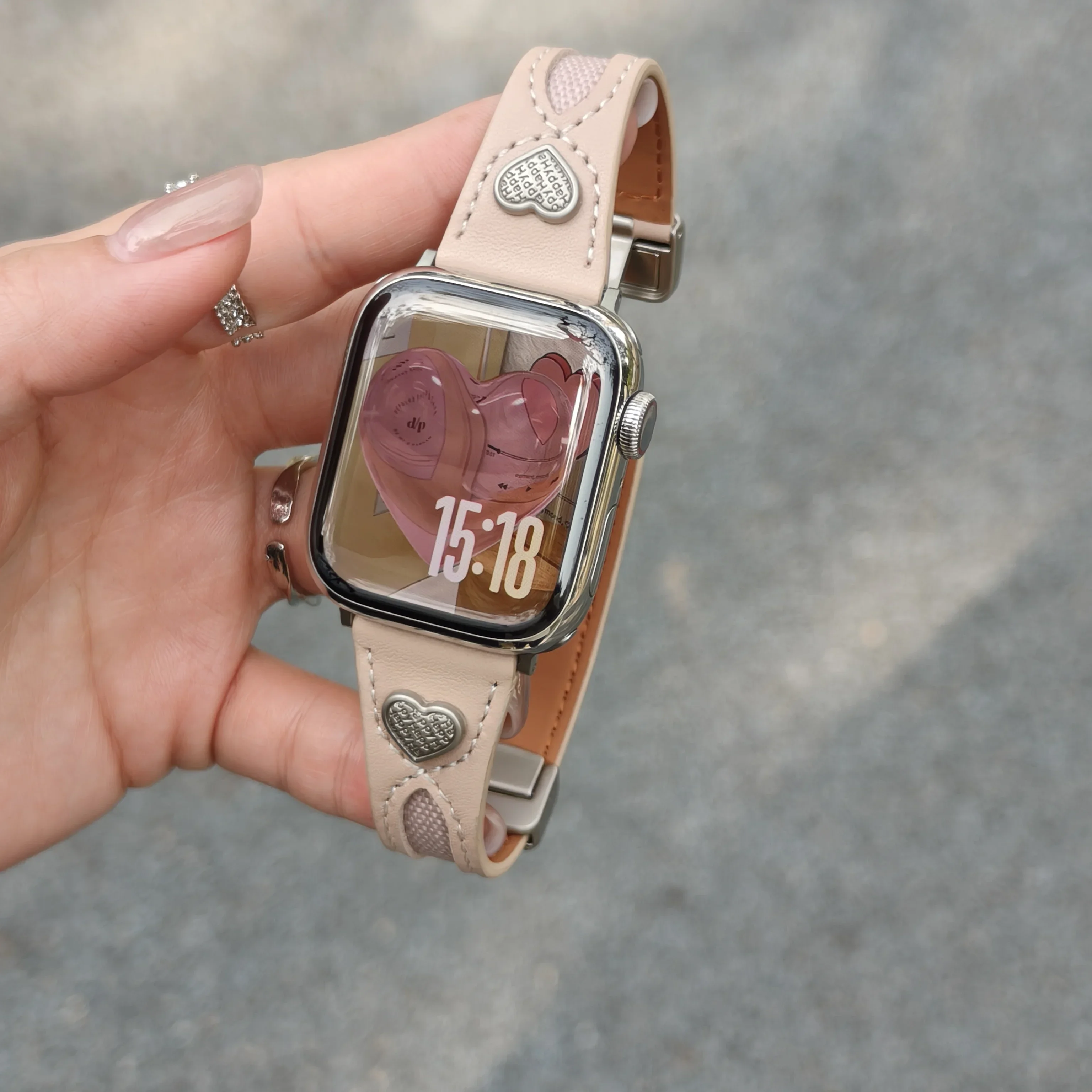 For Apple Watch ultra49mm 46 45 44 42 41mm 40 38mm Business Leather Magnetic Sports Outdoor Strap Series 10 9 8 7 6 5 4 3 2 1 SE