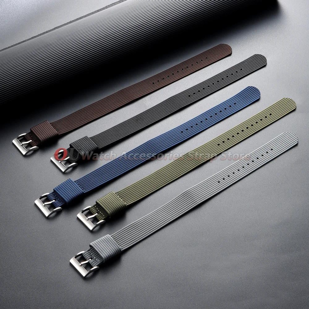 18 มม. 20 มม. 22 มม. สายนาฬิกา - Nylon Nato Strap บทวิจารณ์และราคา