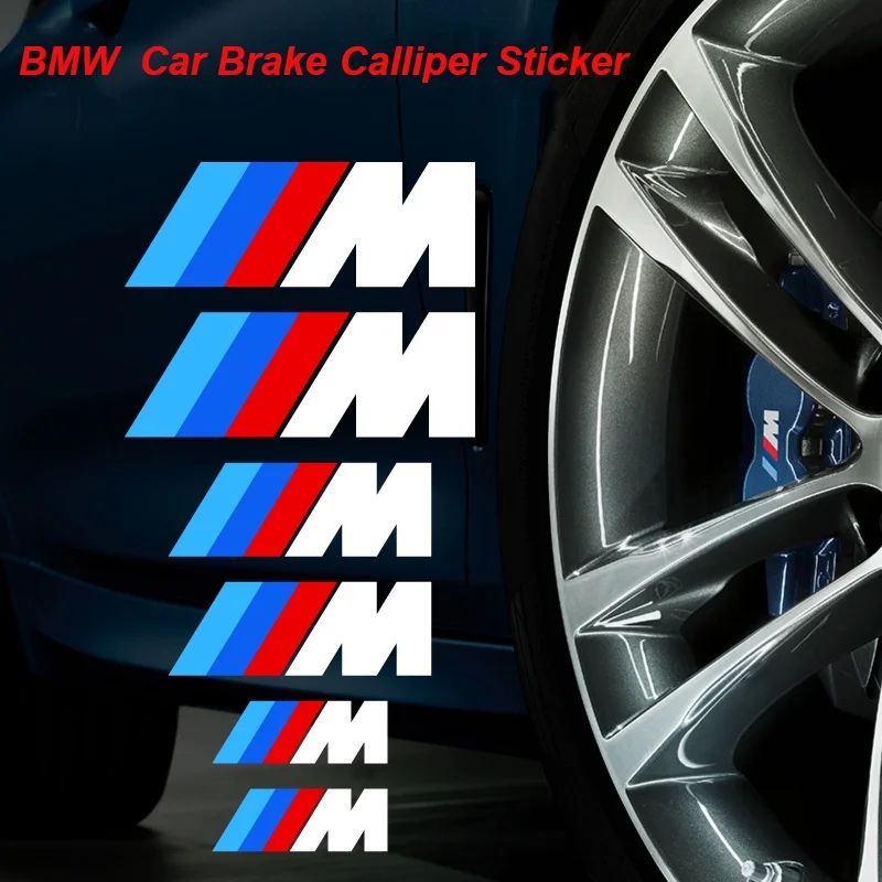 BMW M Caliper Sticker High Temperature Resistant Brake Modification Sticker