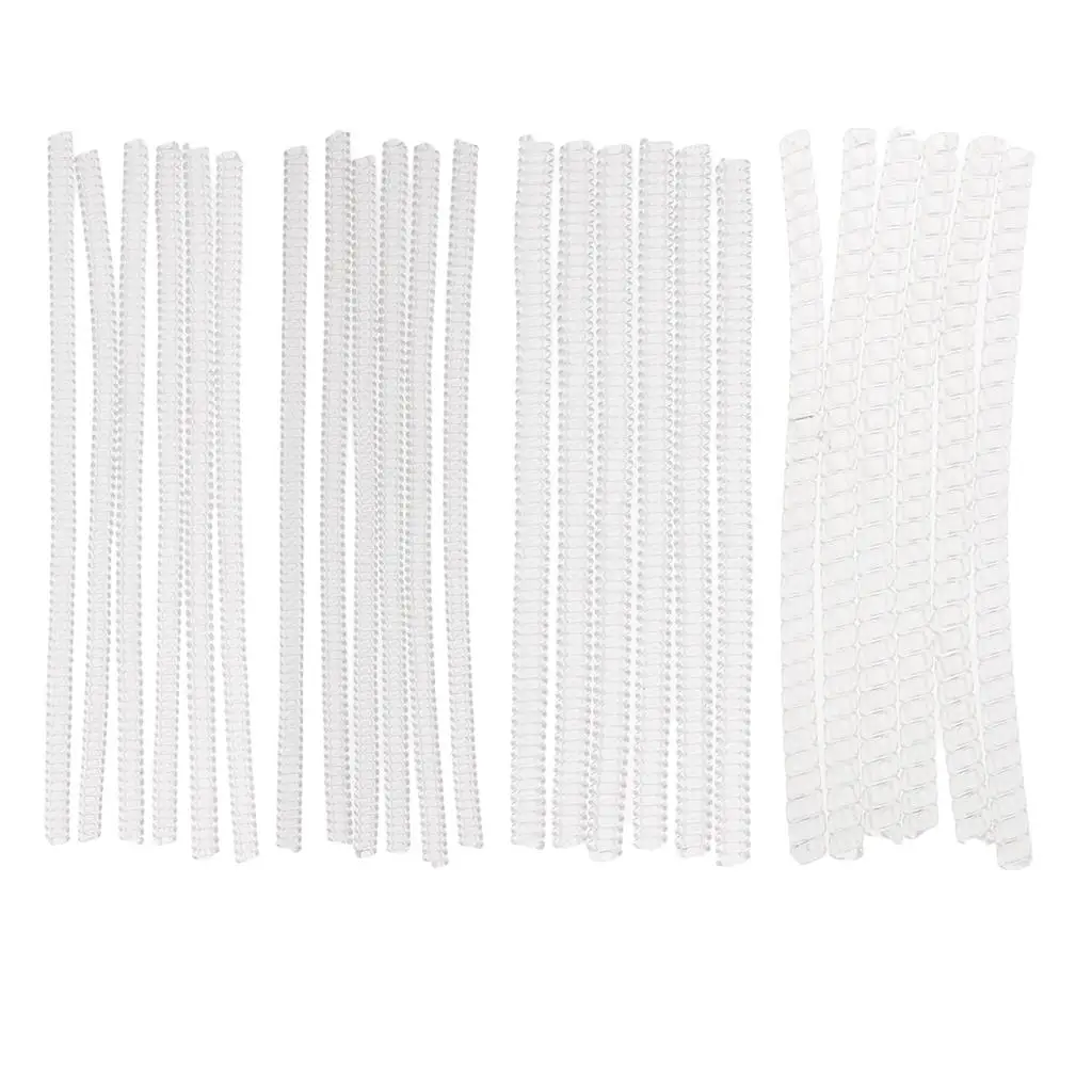 Spiral PU Plastic Ring Size Reducer Invisible Ring Adjuster Jewelry Tool for Reducing Loose Rings for All Sizes