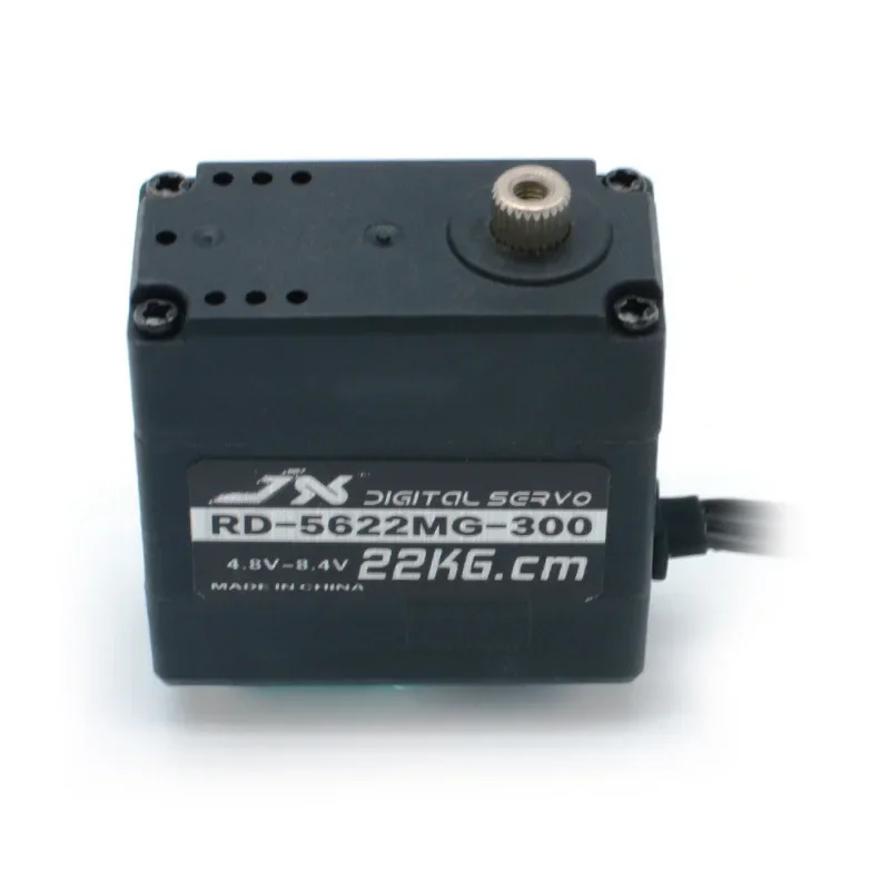 JX RD-5622MG 22 كجم 180/300 درجة الدقة ميتال جير عزم دوران كبير روبوت سيرفو محور مزدوج توجيه والعتاد