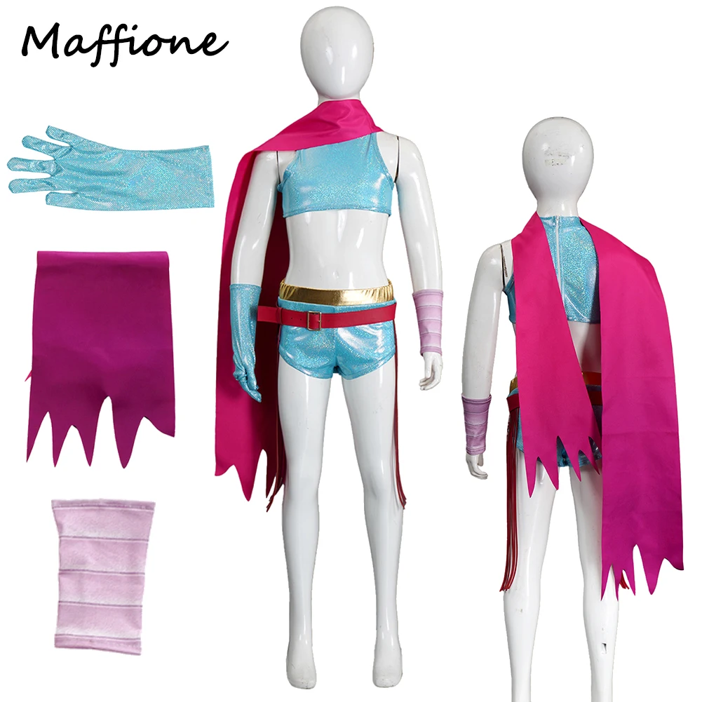 

Костюм для косплея с рисунком зоопарка Газель для взрослых и женщин, костюм для детей от 5 до 11 лет, фантазийная одежда, комплект с шарфом и перчатками, костюмы для вечеринки на Хэллоуин