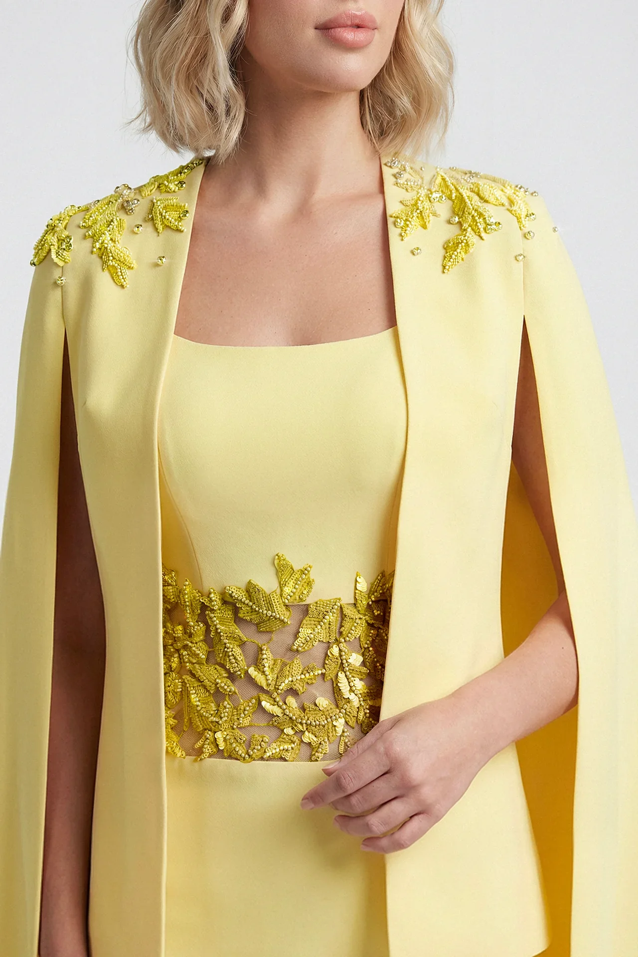 

Luxury Beads Evening Dresses Customized Women's Long Sleeve Jersey Straight Floor Length Prom Gown Formal Party Dress 2026