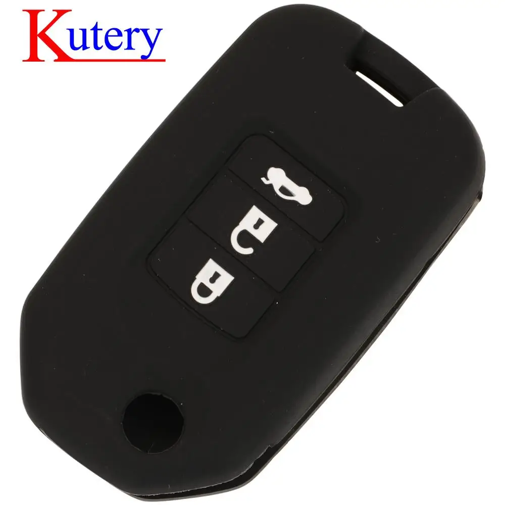 jingyuqin 3/4 BTN Silicone Rubber Colorful Remote Key Cover Case For Honda Accord CR-V Crosstour Civic Protection Replacement