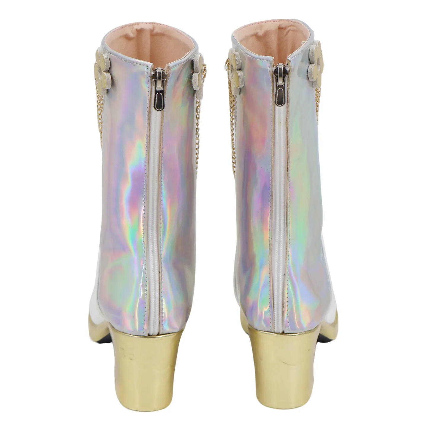 KPop Demon Hunters MIRA-zapatos de Cosplay, botas a media pantorrilla, mascarada de Halloween, actuación de Carnaval, accesorios de disfraz de fiesta para adultos
