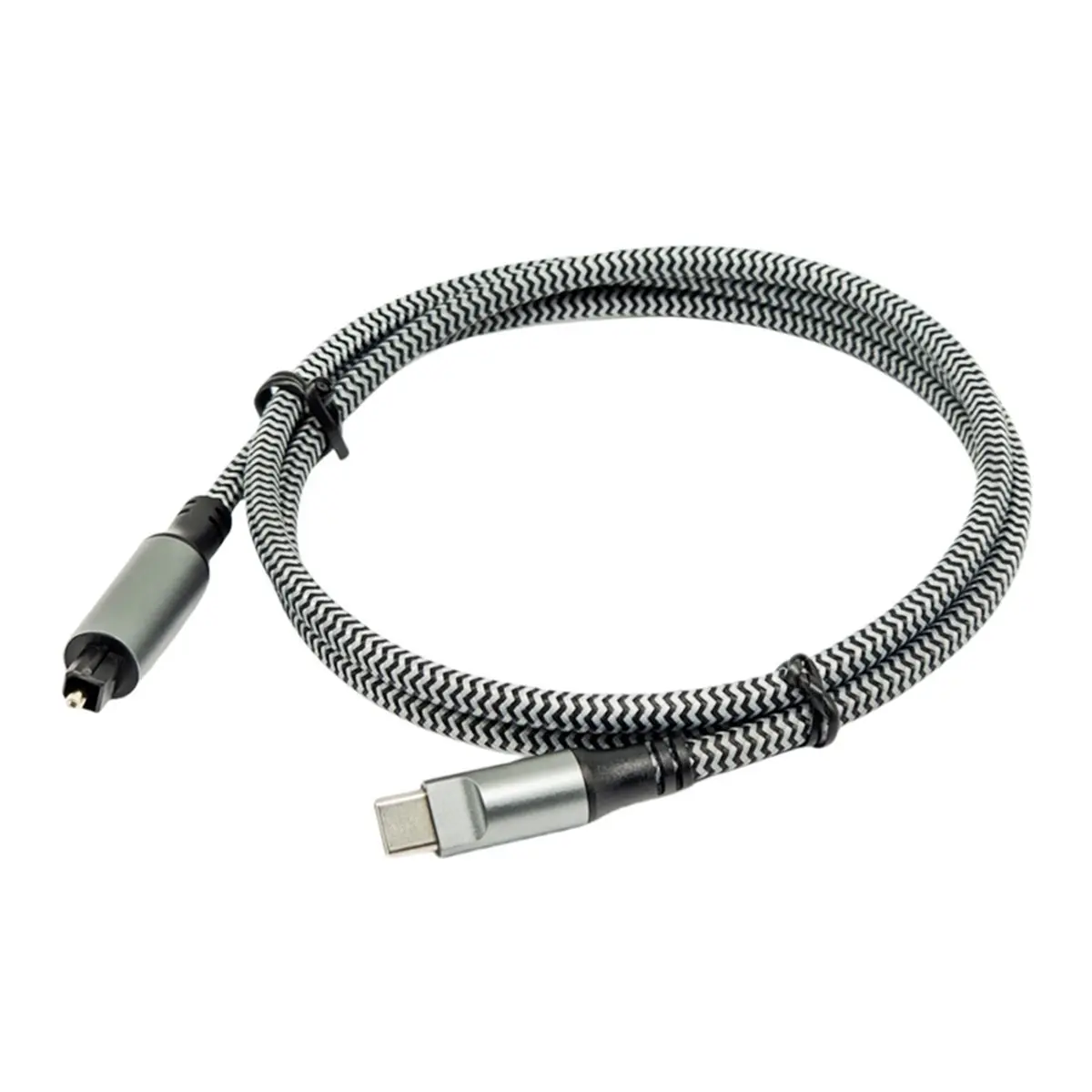 A64I USB C Male to TOSLINK Male Optical Sound Adapter USB-C to SPDIF Digital Converter for Computer Laptop Connection