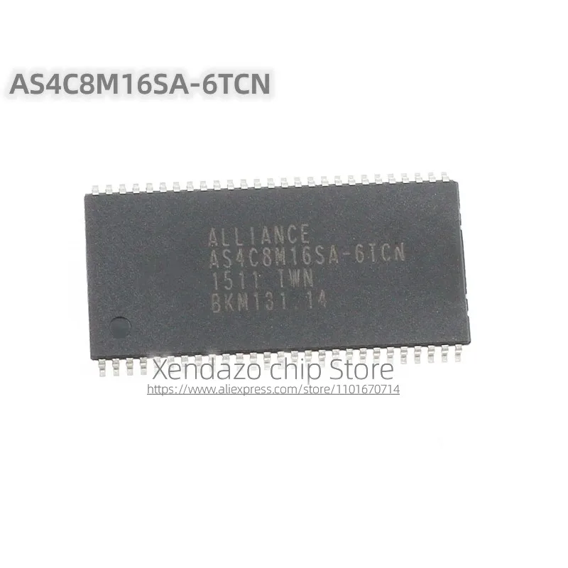 1pcs/lot AS4C8M16SA-6TCN AS4C8M16SA-6T AS4C8M16SA TSSOP-54 package Original genuine Memory chip