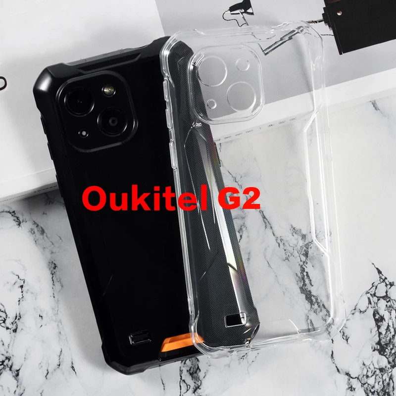 Anti-knock Transparent Phone Case For Oukitel G2 Bumper Shell Soft TPU Silicon Case For Oukitel Oukitel WP32 Pro Back Cover Etui