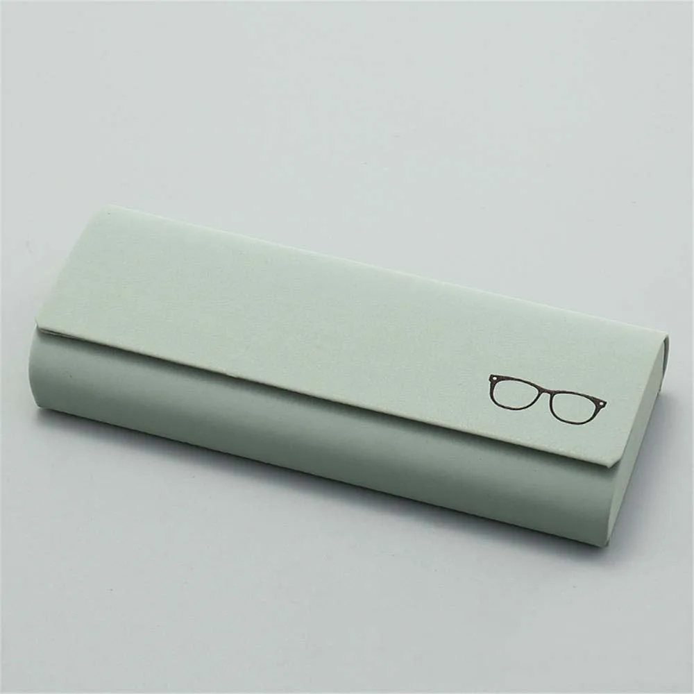 PU Leather Glasses Case Men Women Sunglasses Myopia Presbyopia Reading Glasses Box Portable Anti-Pressure Eyewear Accessories